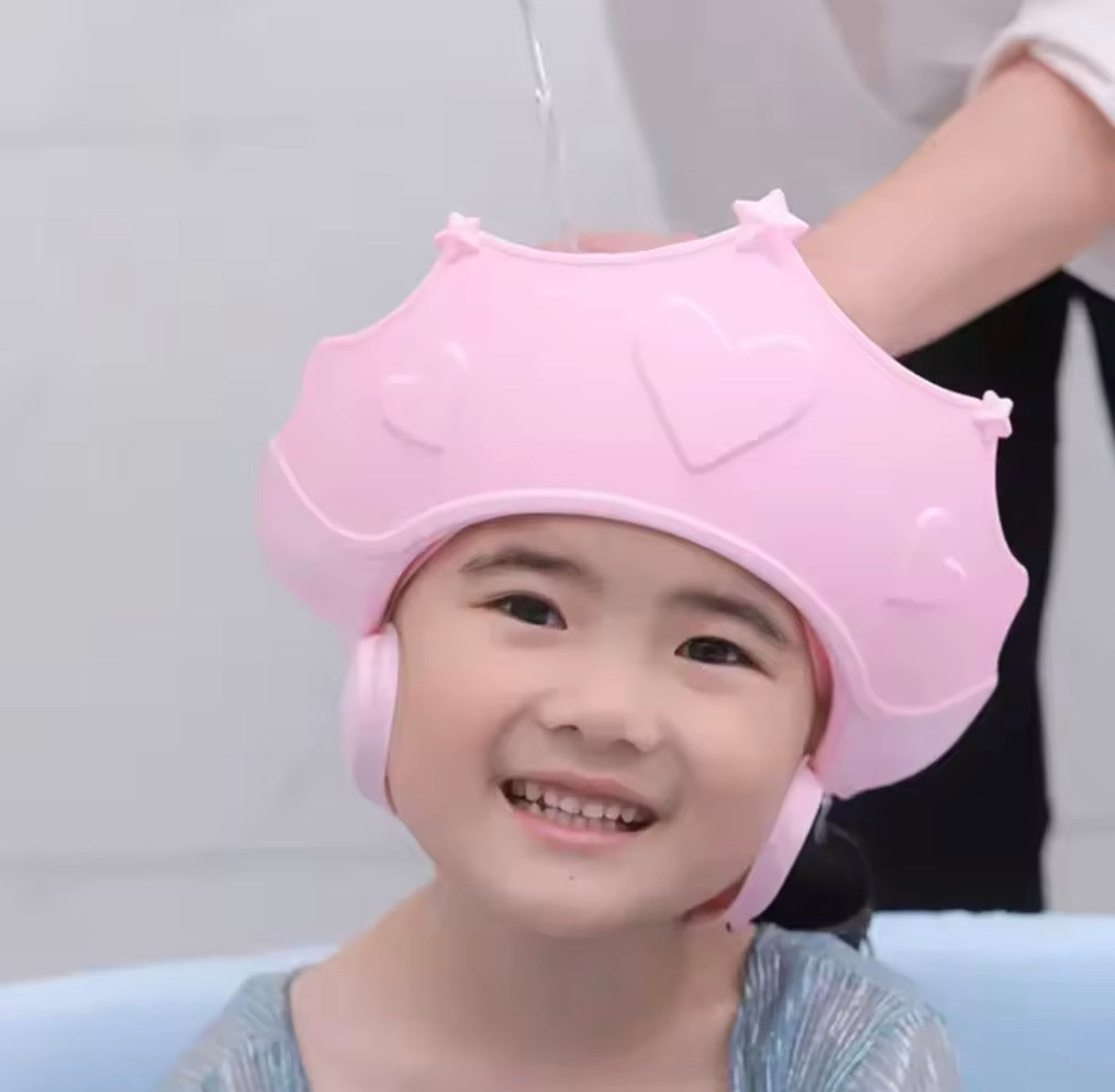 Baby Bath Shampoo Shield Cap – Eye & Ear Protection