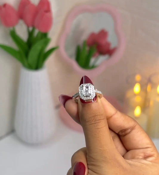 4 Adjustable RIngs Diamonds