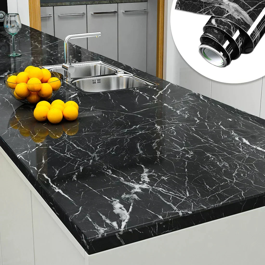 Set Of 3 Water Proof Kitchen Shelve | Table | Cabinet Protector Liners