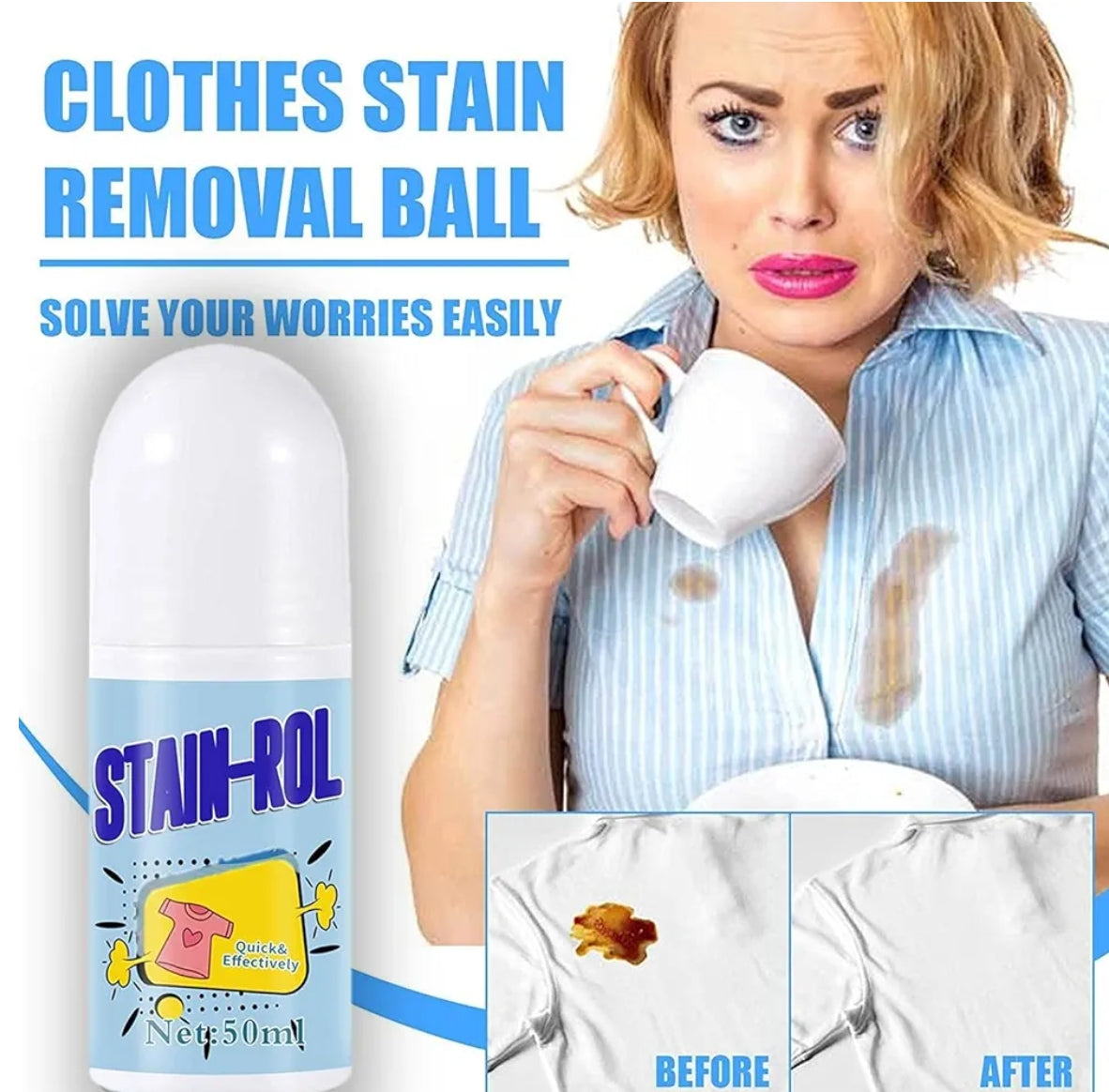 Portable Stain Remover Roller